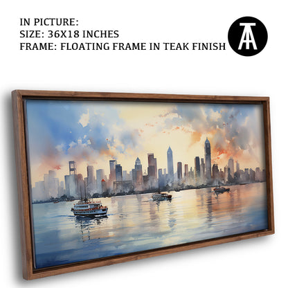 Artwork in Floating Frame