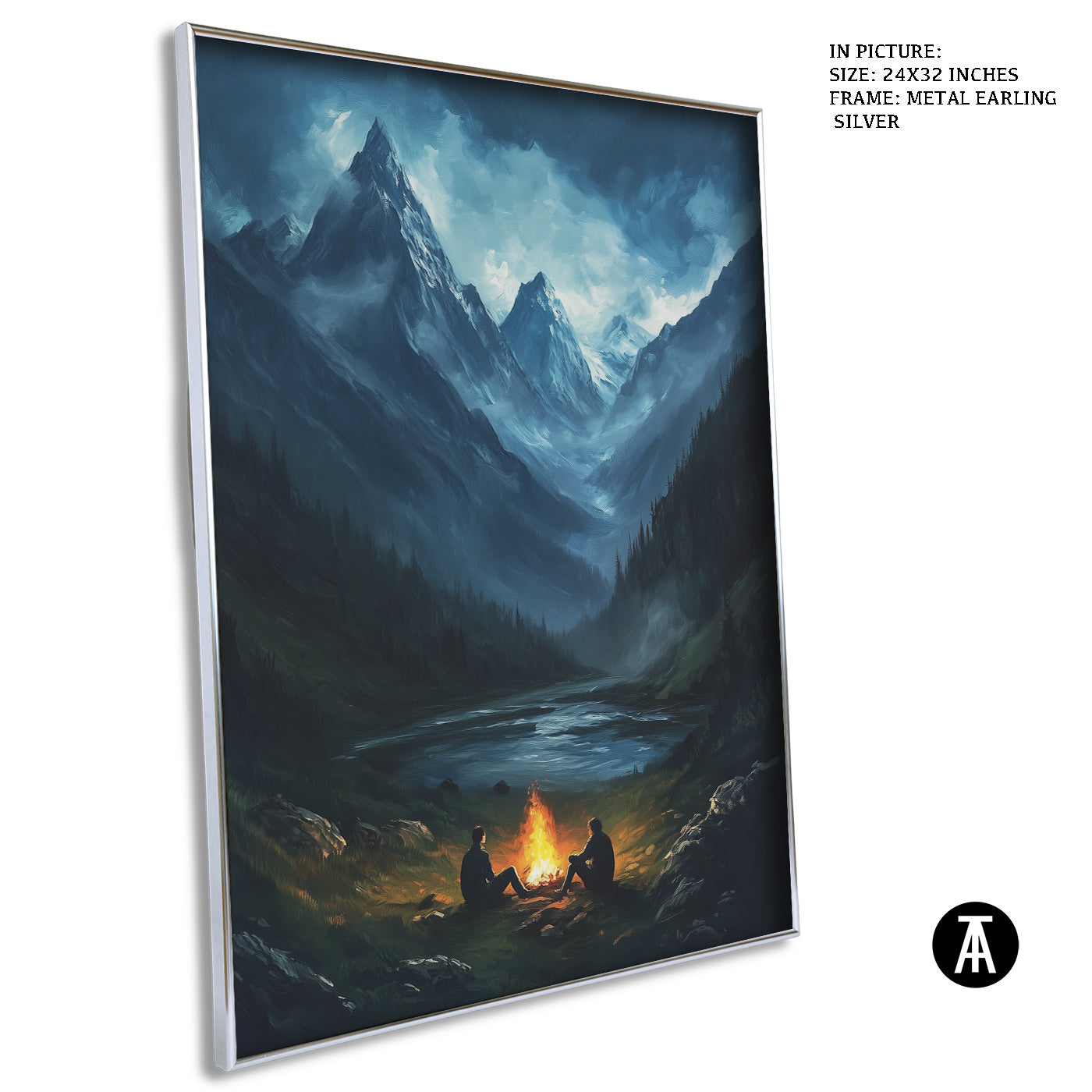 Artwork in Black Frame