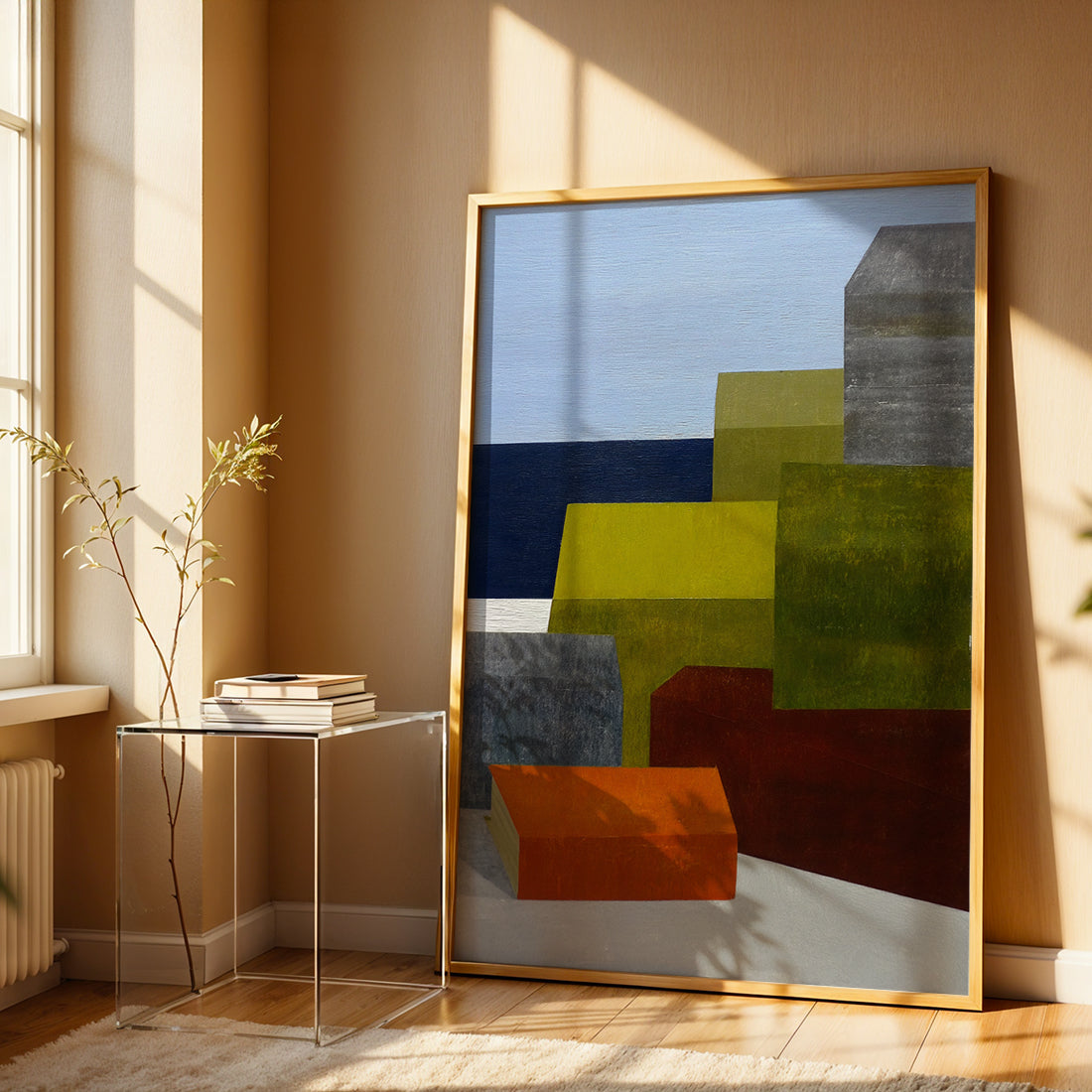 Painting in a Lifestyle Setting