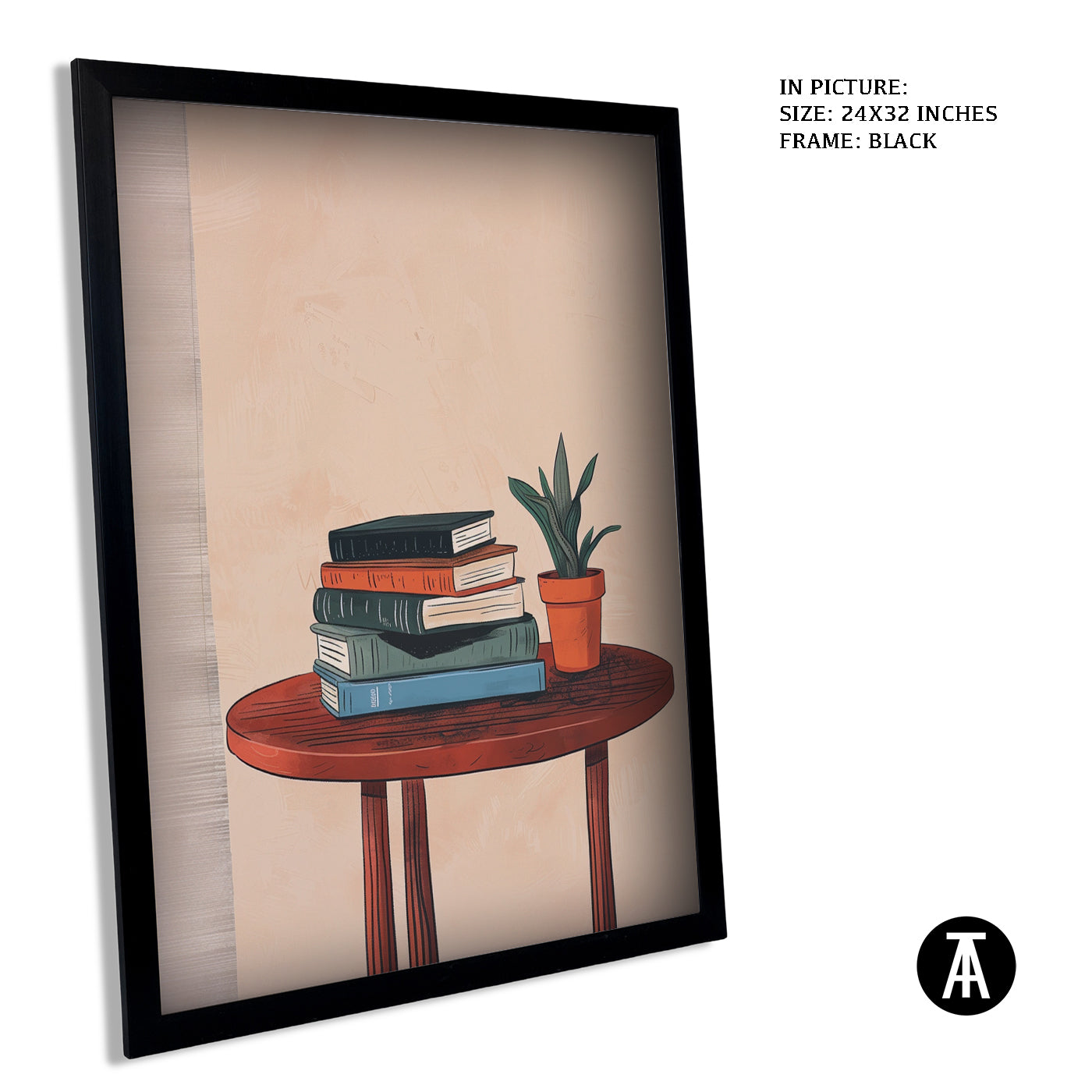 Artwork in Black Frame