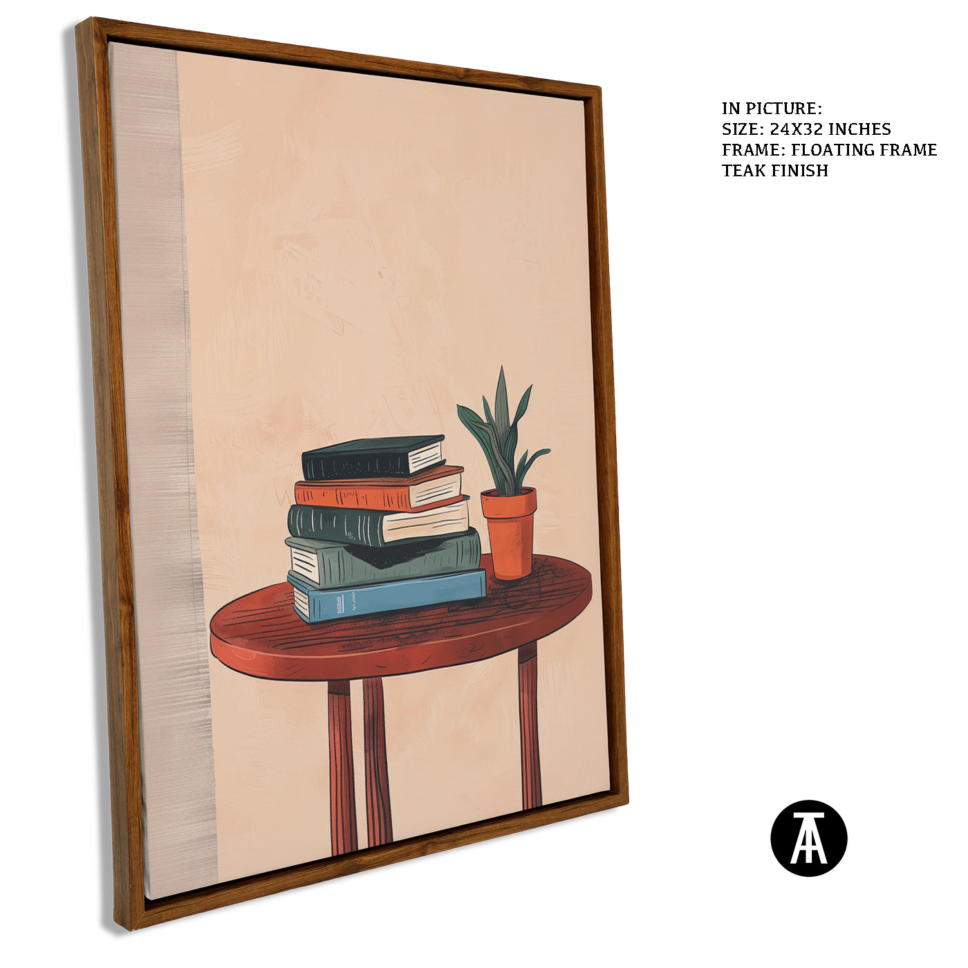 Artwork in Floating Frame