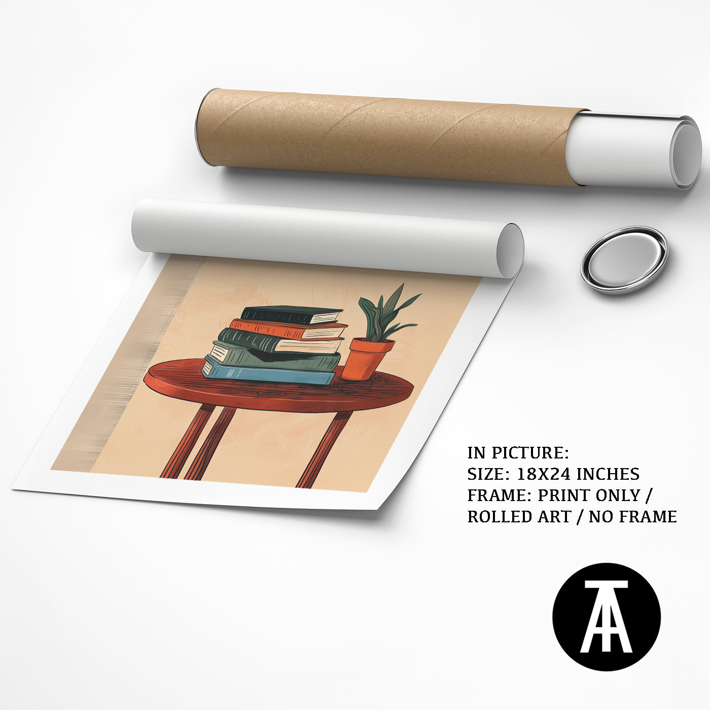 Artwork as Print Only or Rolled Art