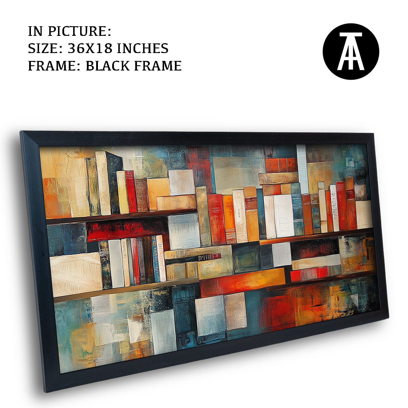 Artwork in Metal Earling Silver Frame