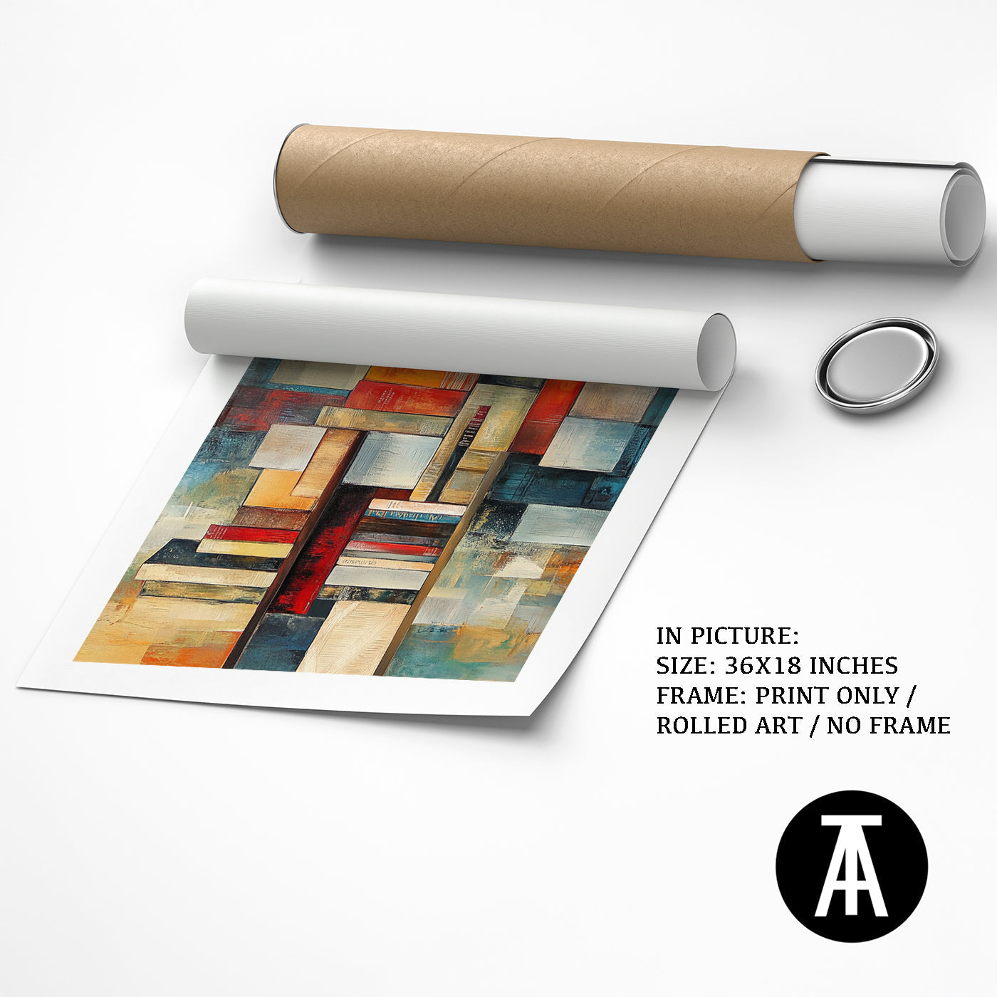 Artwork as Print Only or Rolled Art