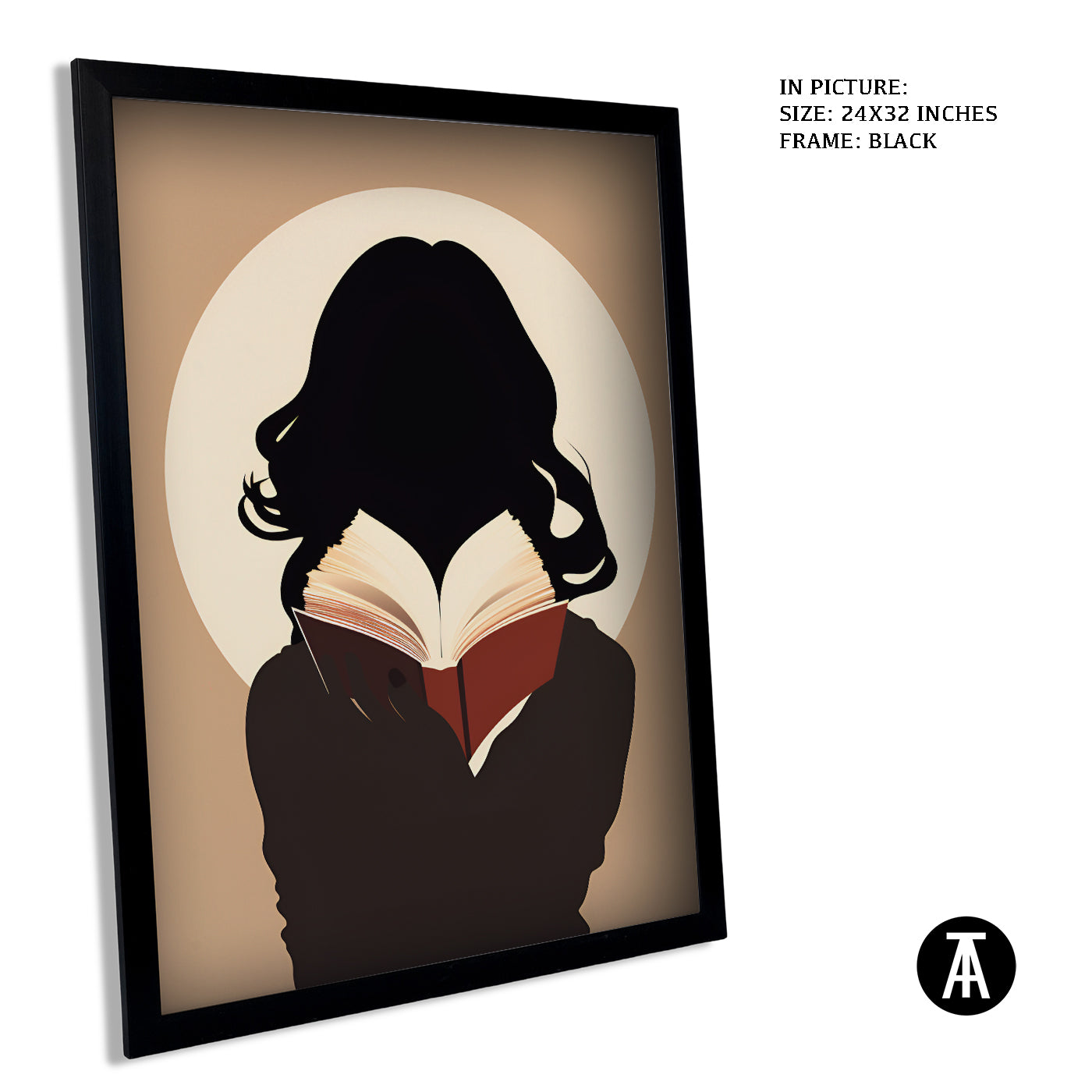 Artwork in Metal Earling Silver Frame
