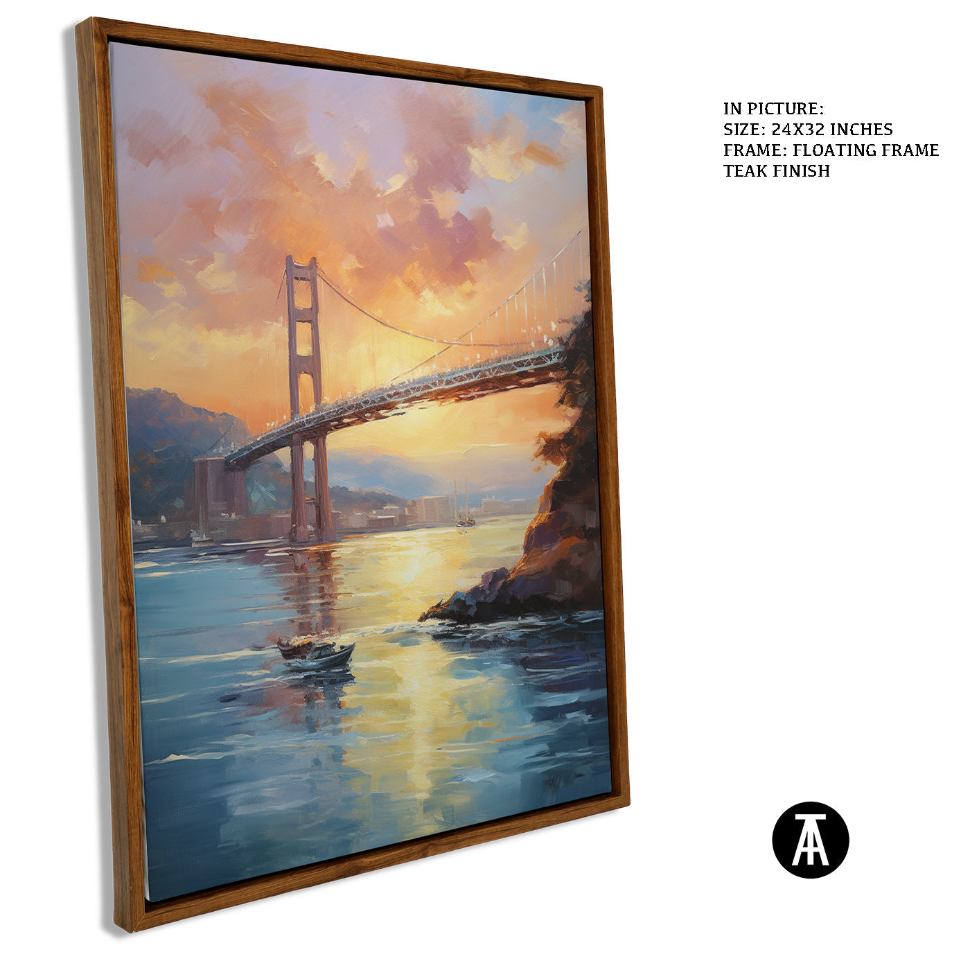 Artwork in Floating Frame