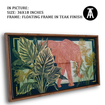Artwork in Floating Frame