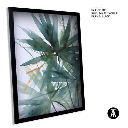 Sample Artwork in Black Frame