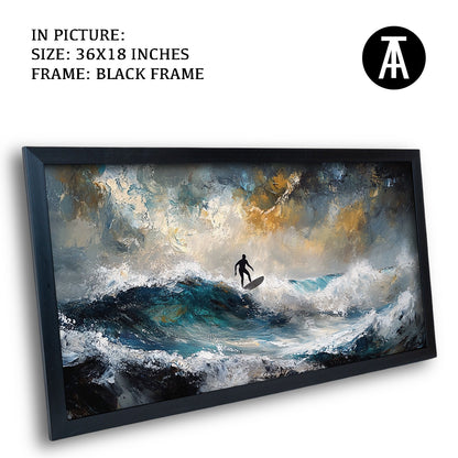 Artwork in Metal Earling Silver Frame