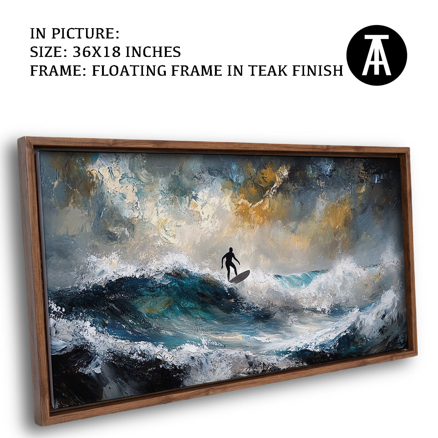 Artwork in Floating Frame