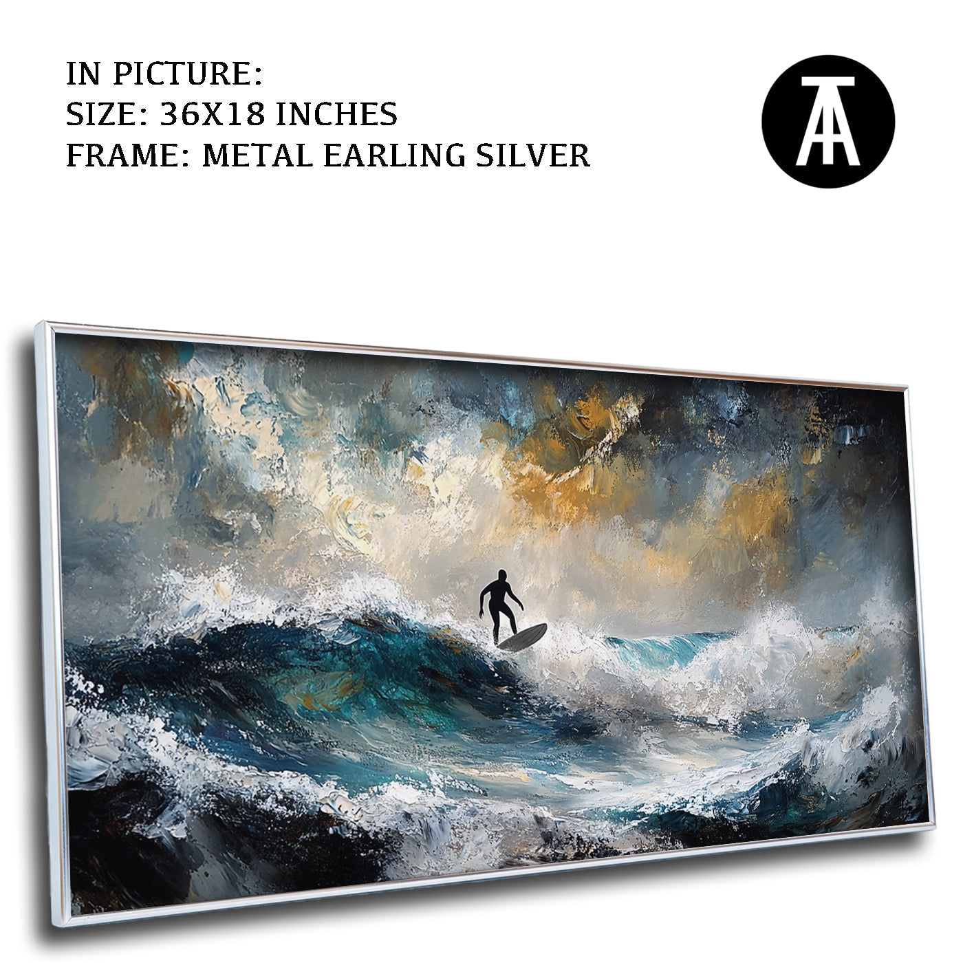 Artwork in Black Frame