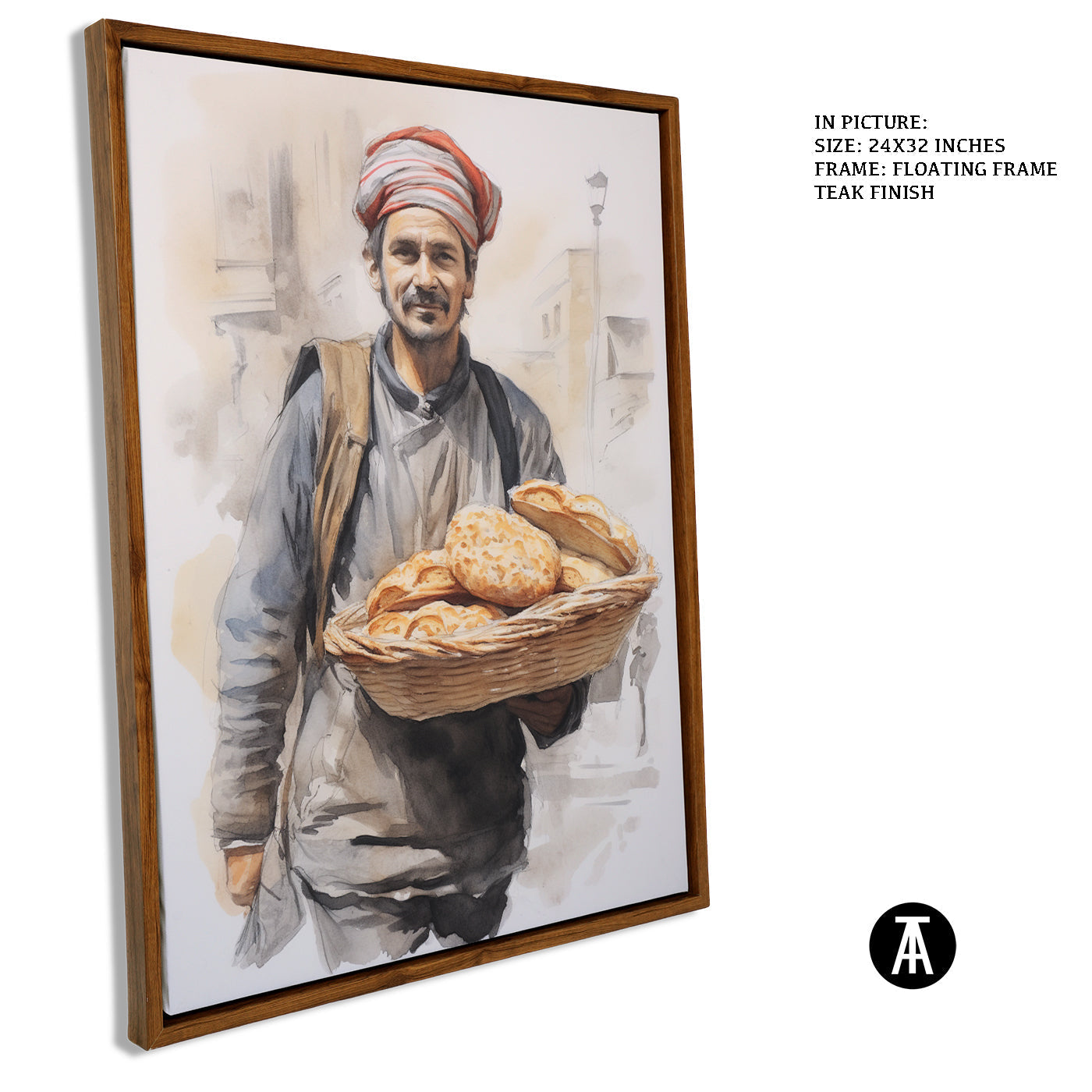 Artwork in Floating Frame