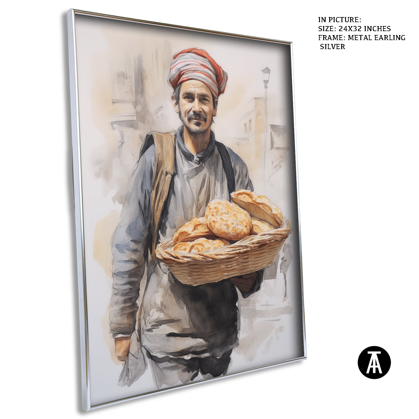 Artwork in Black Frame