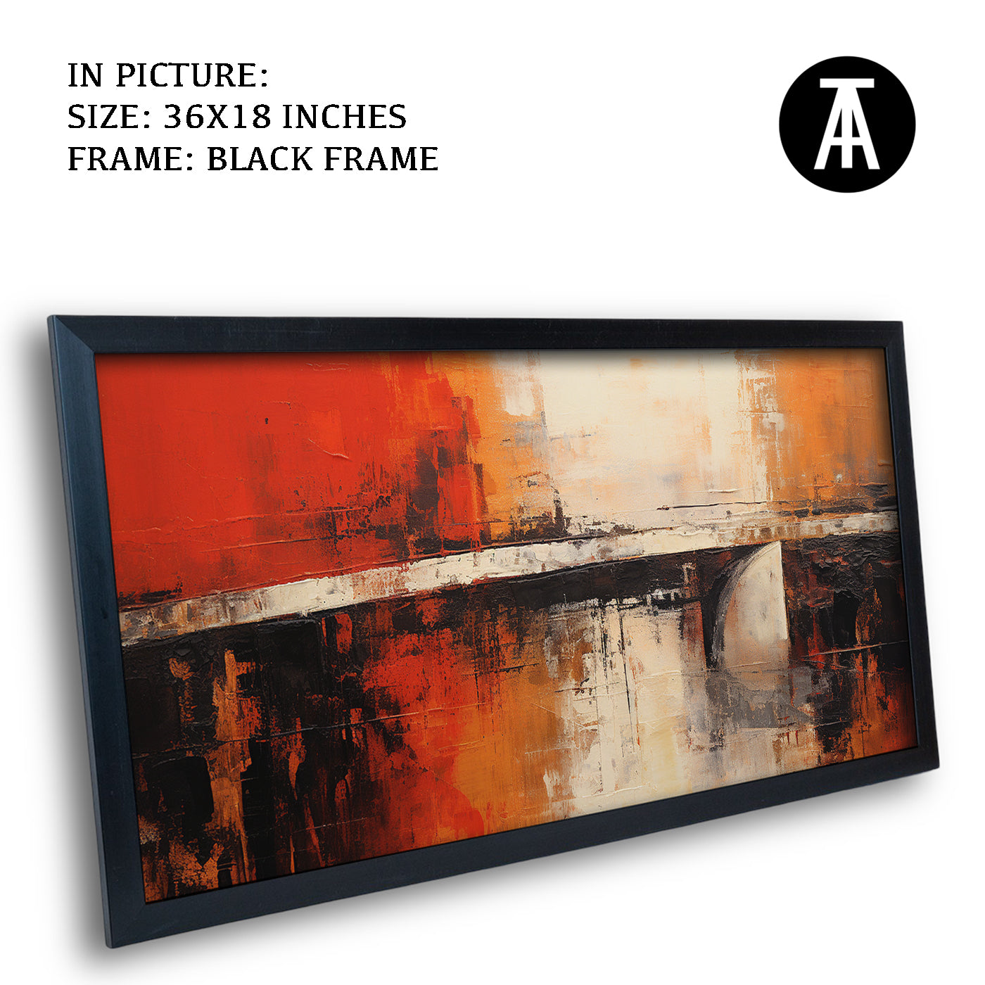 Artwork in Metal Earling Silver Frame