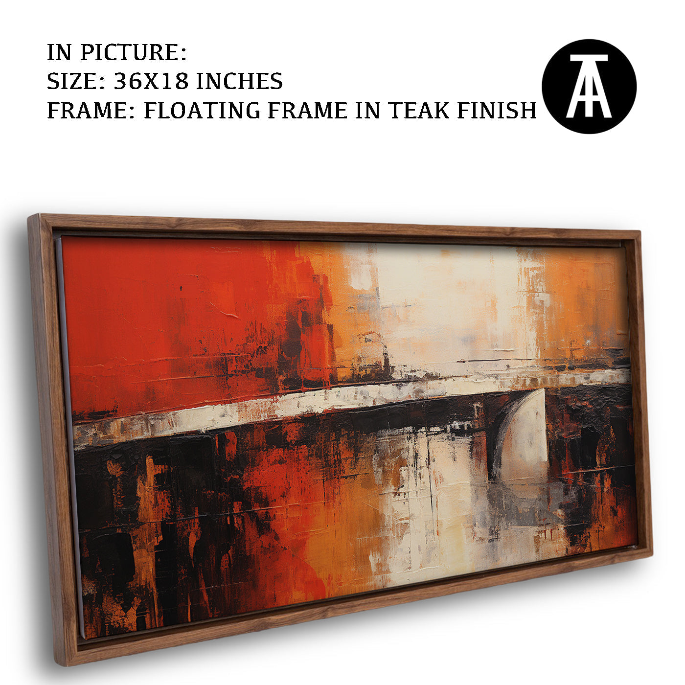 Artwork in Floating Frame