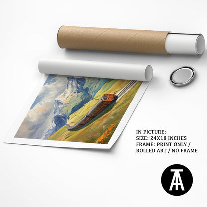 Artwork as Print Only or Rolled Art