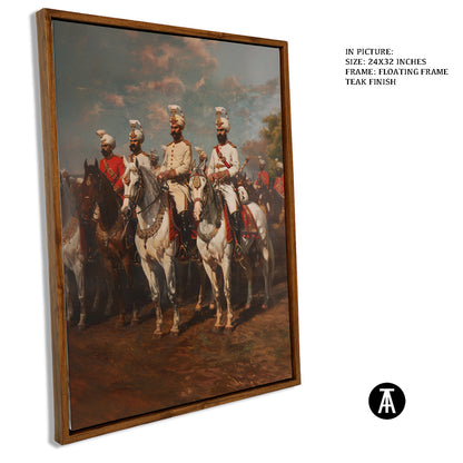 Artwork in Floating Frame