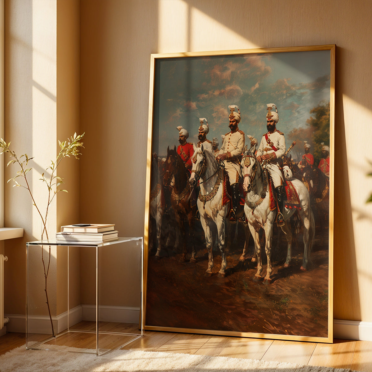 Limited Edition Painting in a Lifestyle Setting