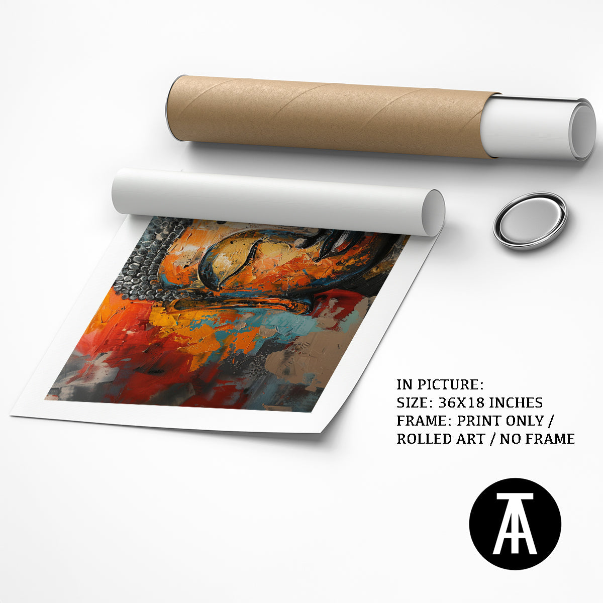 Artwork as Print Only or Rolled Art