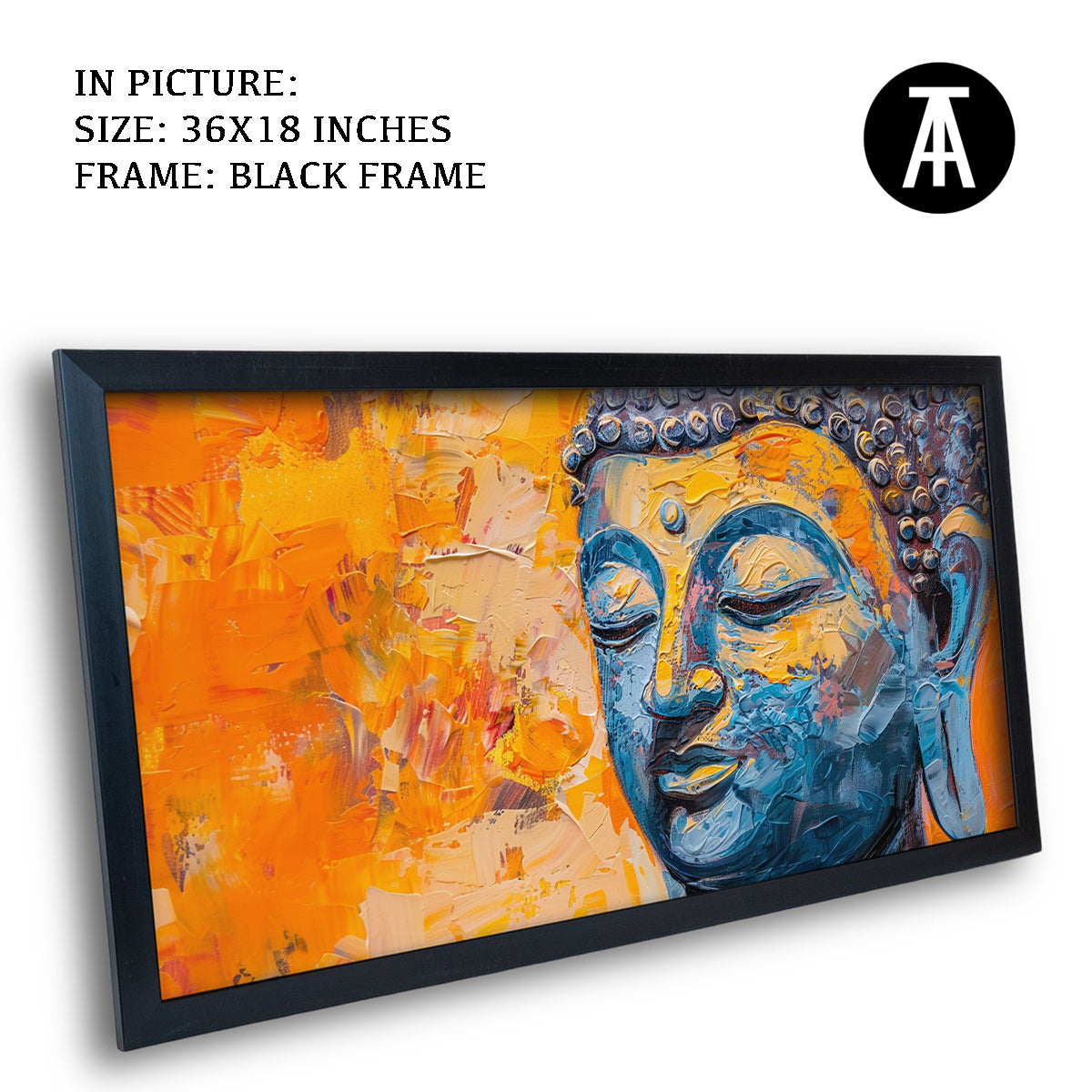 Artwork in Metal Earling Silver Frame