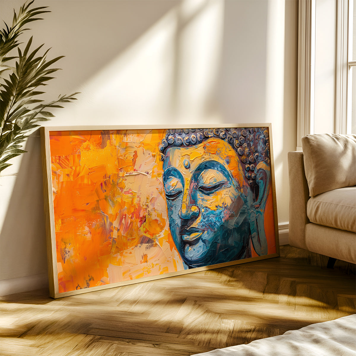 Indian Painting in a Lifestyle Setting