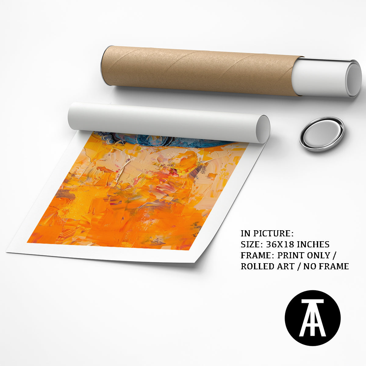 Artwork as Print Only or Rolled Art