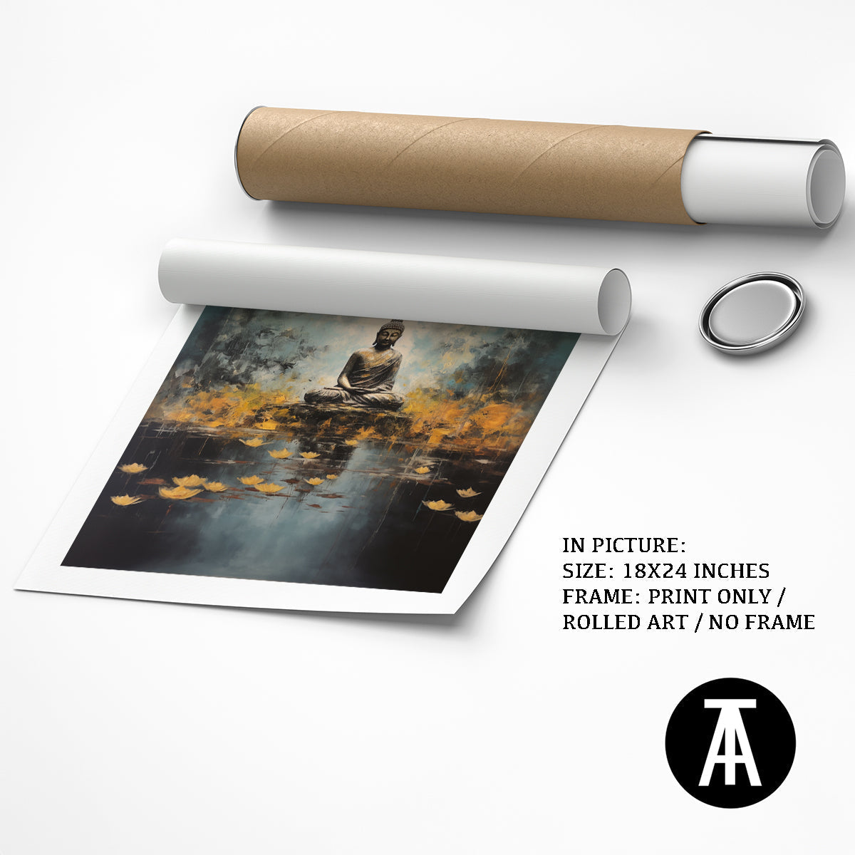 Artwork as Print Only or Rolled Art