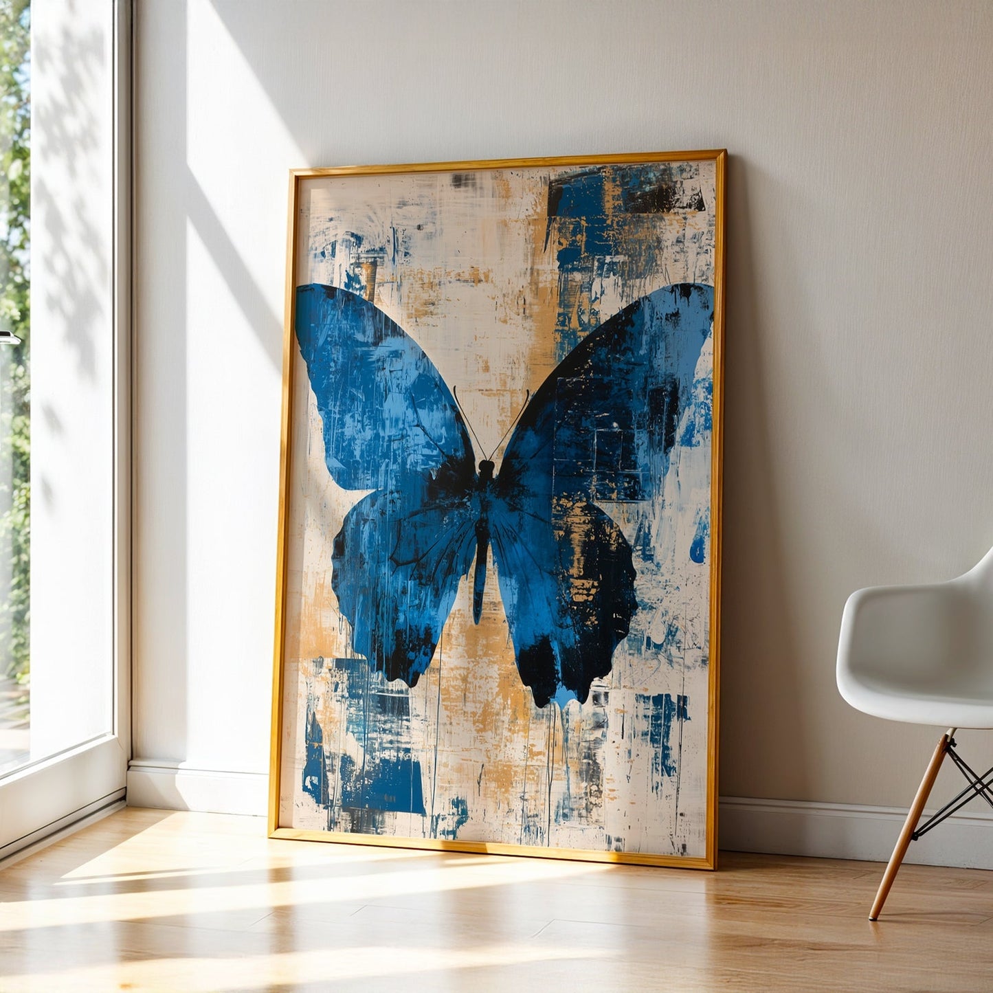 Abstract Art in a Lifestyle Setting Butterfly Effect by NYC Abstract