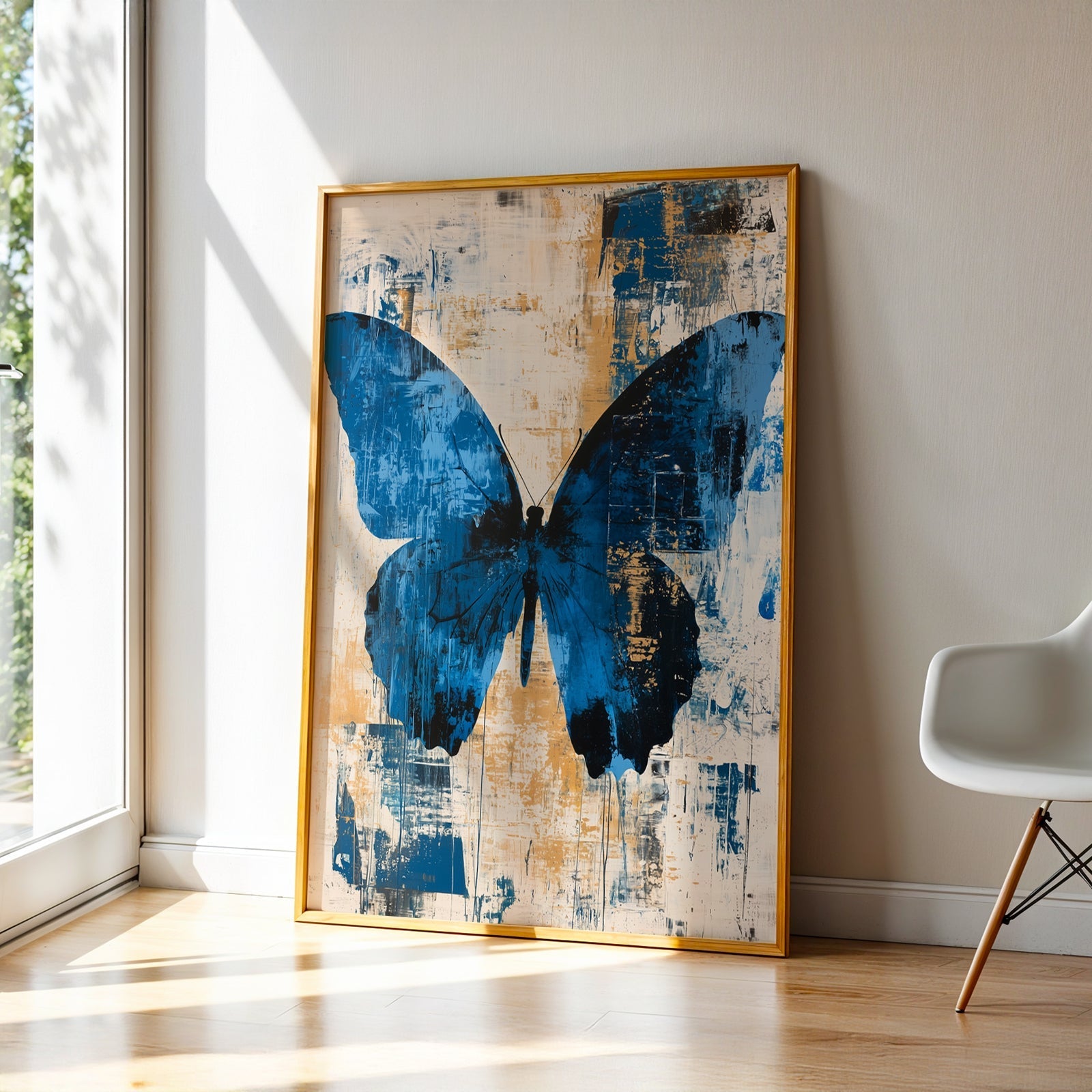 Abstract Art in a Lifestyle Setting Butterfly Effect by NYC Abstract