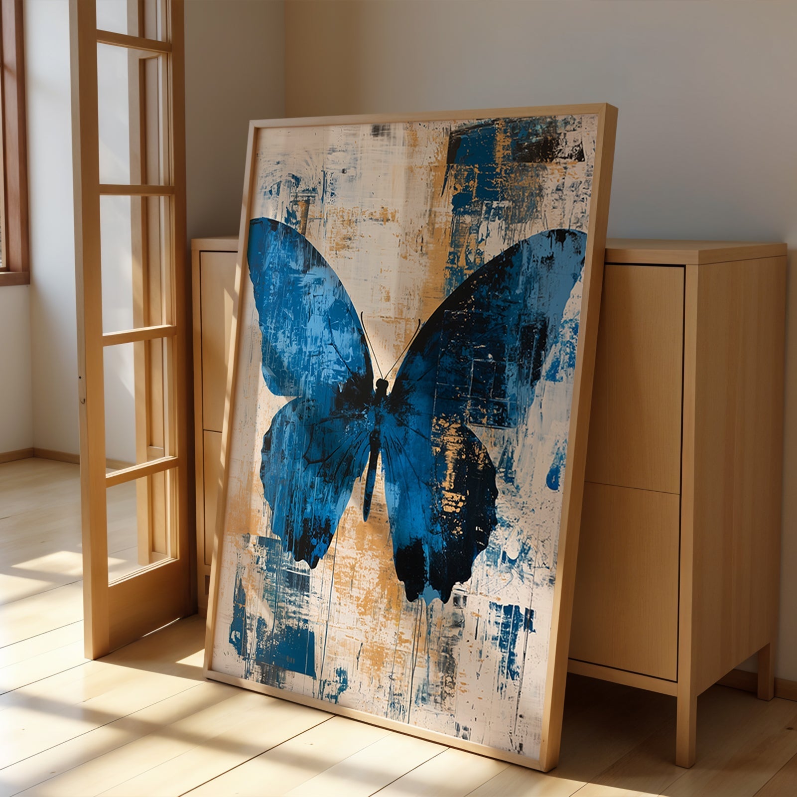 Abstract Painting for Home Butterfly Effect by NYC Abstract