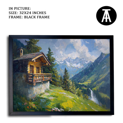 Artwork in Metal Earling Silver Frame