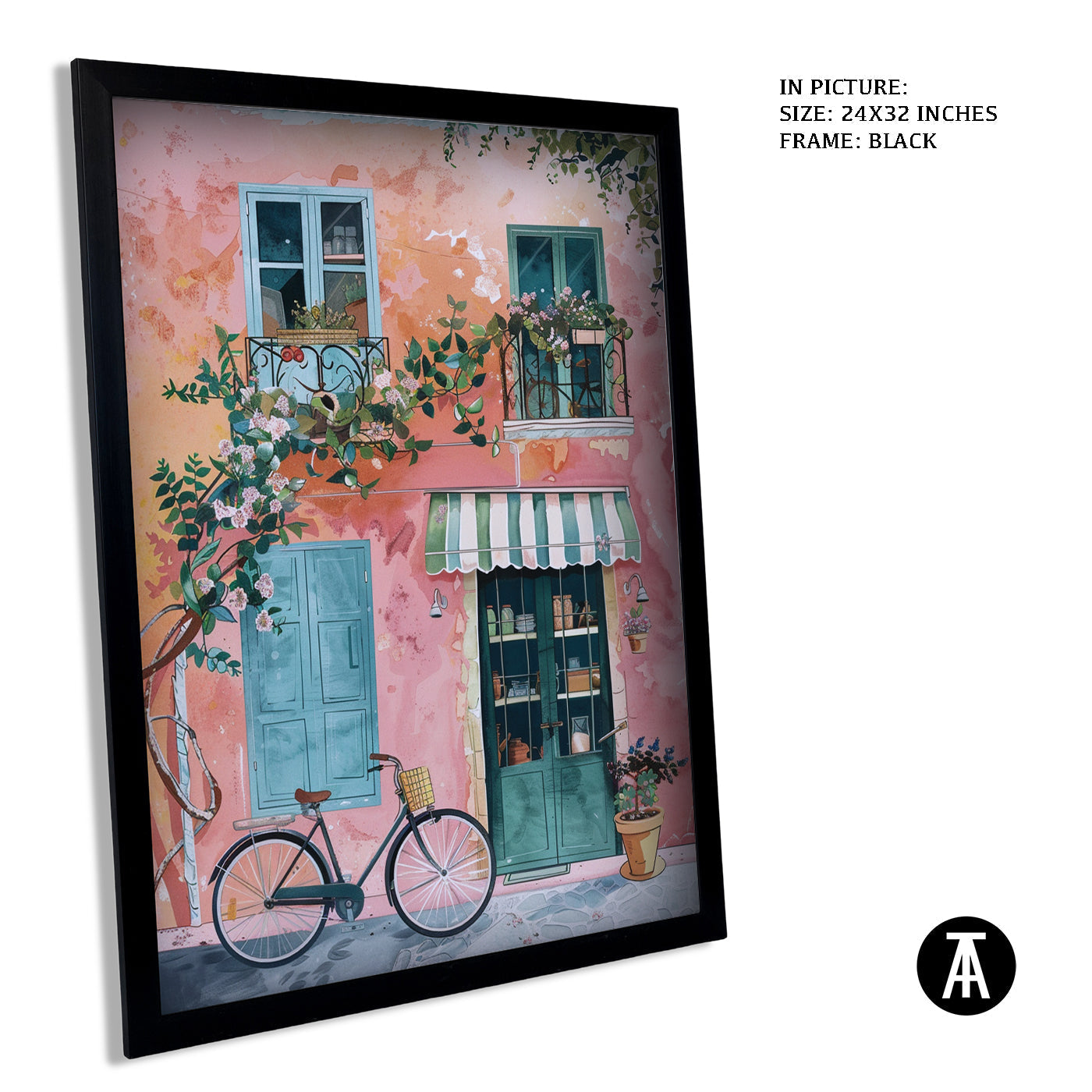 Artwork in Black Frame