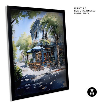 Artwork in Metal Earling Silver Frame
