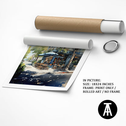 Artwork as Print Only or Rolled Art