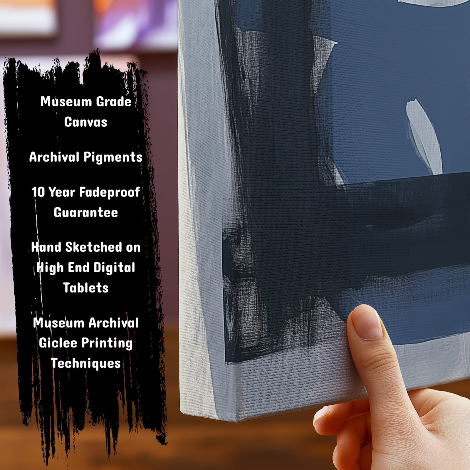 Important Features of our Abstract ArtworksCaged Infinity by NYC Abstract