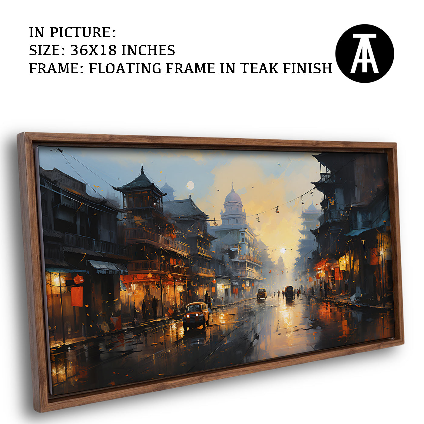 Artwork in Floating Frame