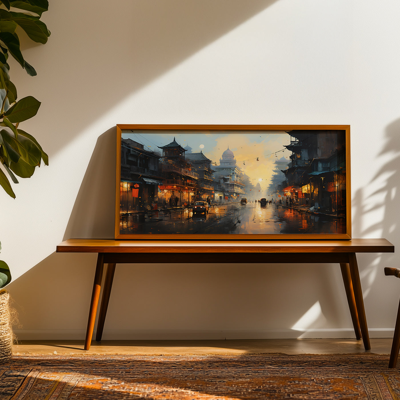 Indian Artwork in a Lifestyle Setting