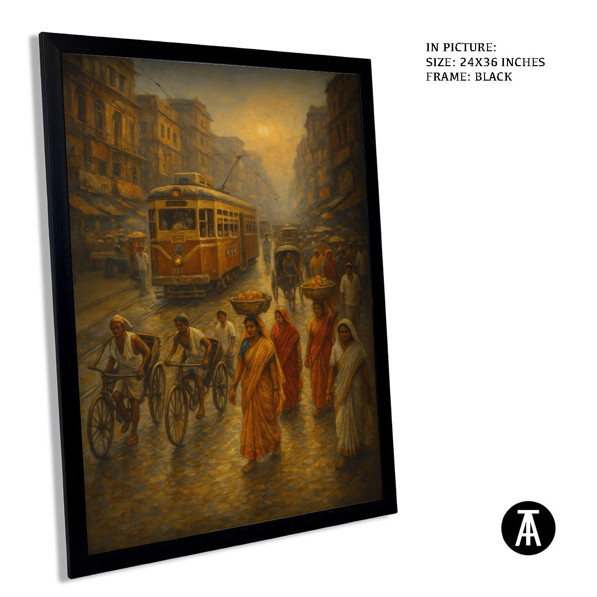 Artwork in Black Frame