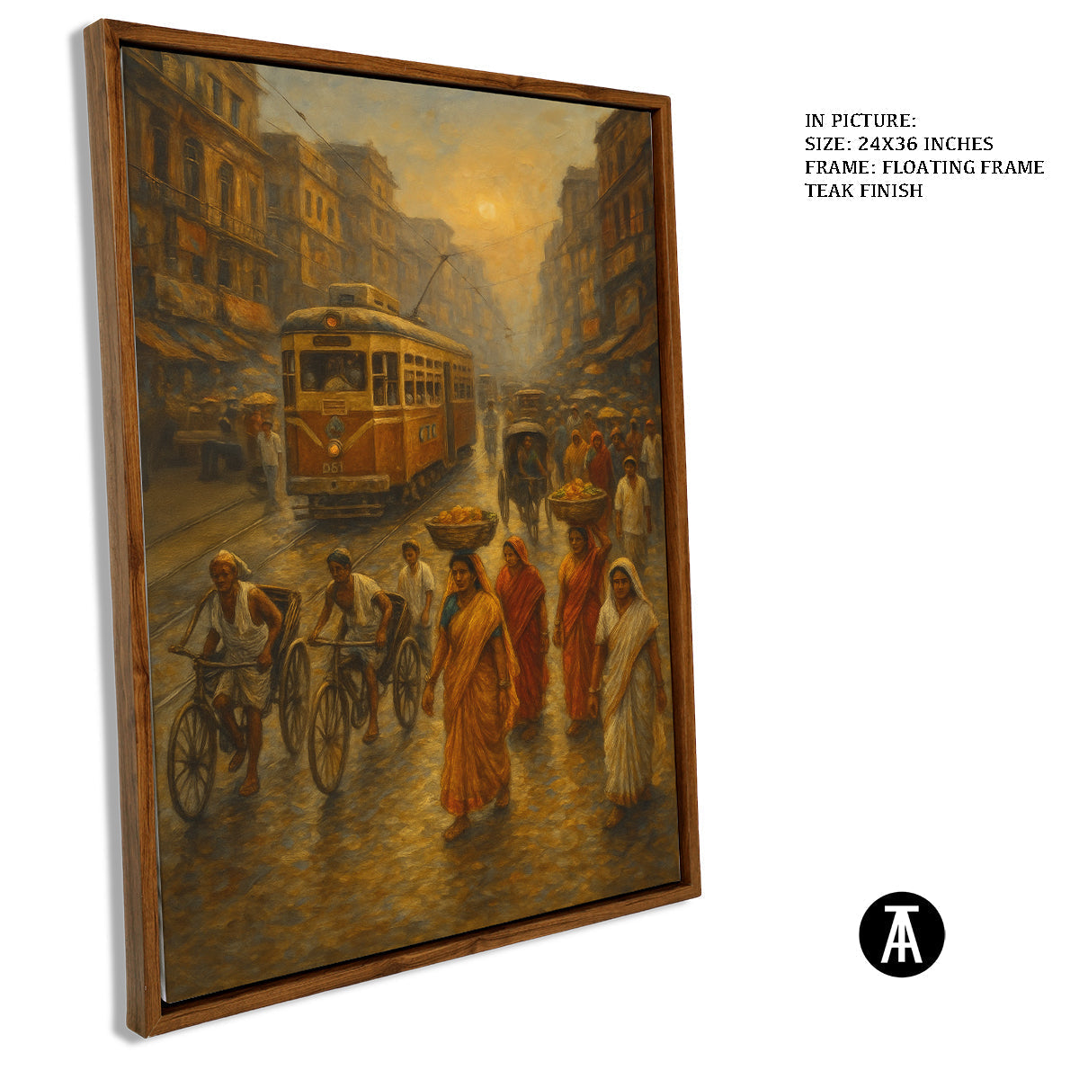 Artwork in Floating Frame