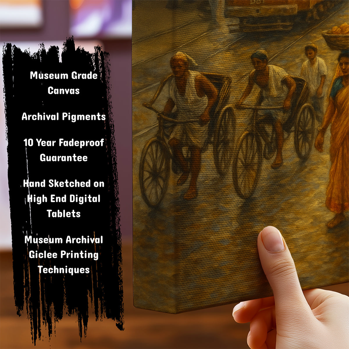 Information about Indian Art Canvas Art Print