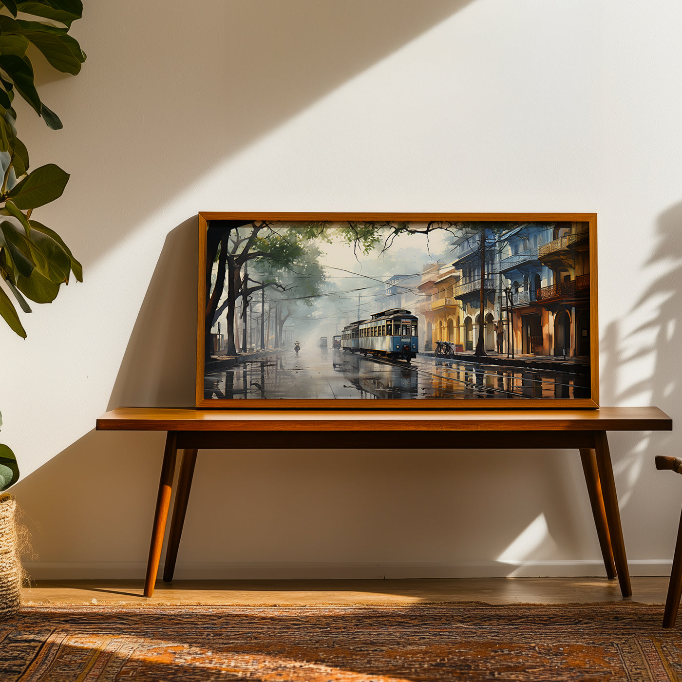 Indian Artwork in a Lifestyle Setting