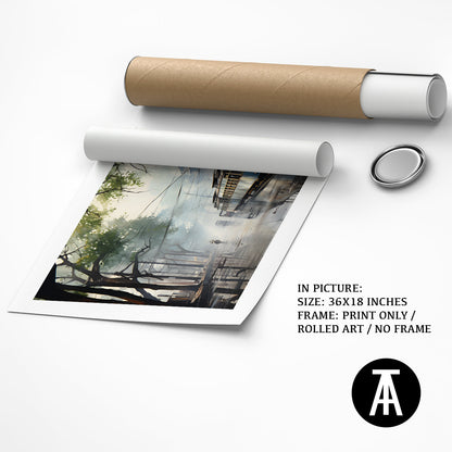 Artwork as Print Only or Rolled Art