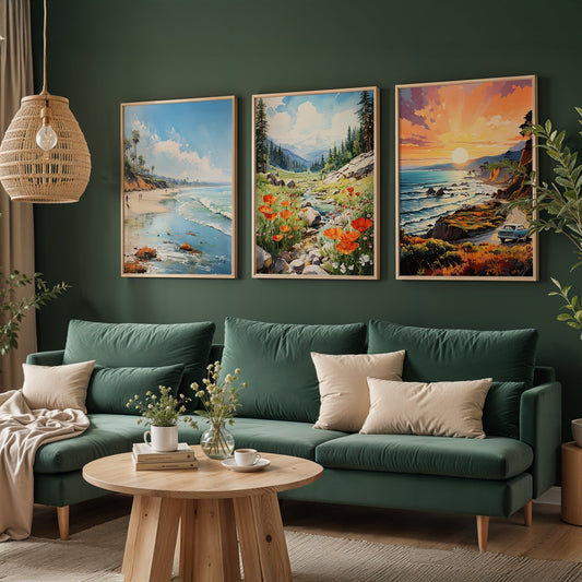 Gallery Wall Set in Lifestyle Setting