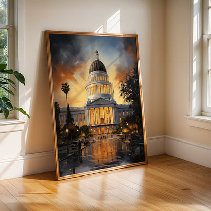 California Painting in a Lifestyle Setting