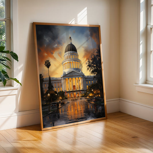 California Painting in a Lifestyle Setting