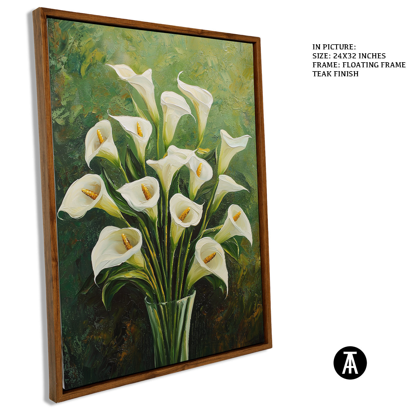 Artwork in Floating Frame