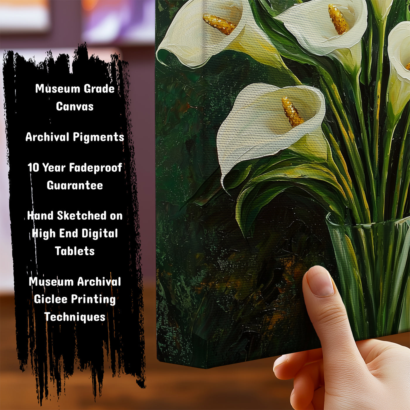 Information about Floral Botanical Canvas Art Print