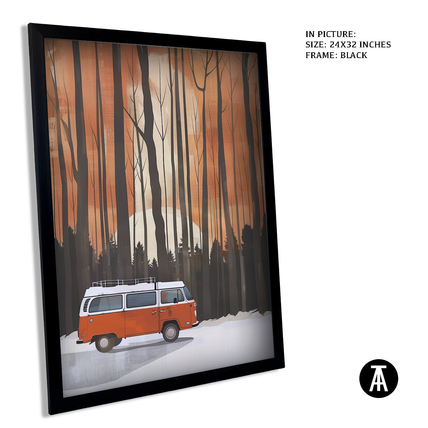 Artwork in Black Frame