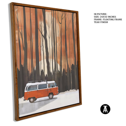 Artwork in Floating Frame