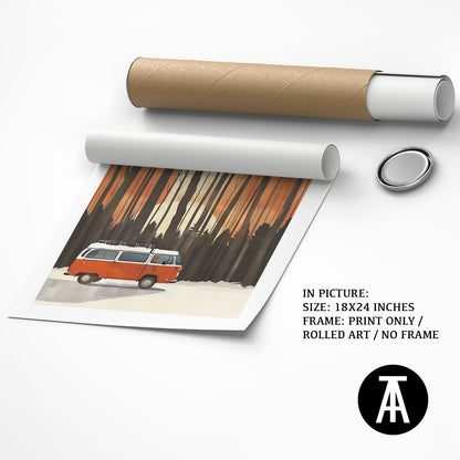 Artwork as Print Only or Rolled Art